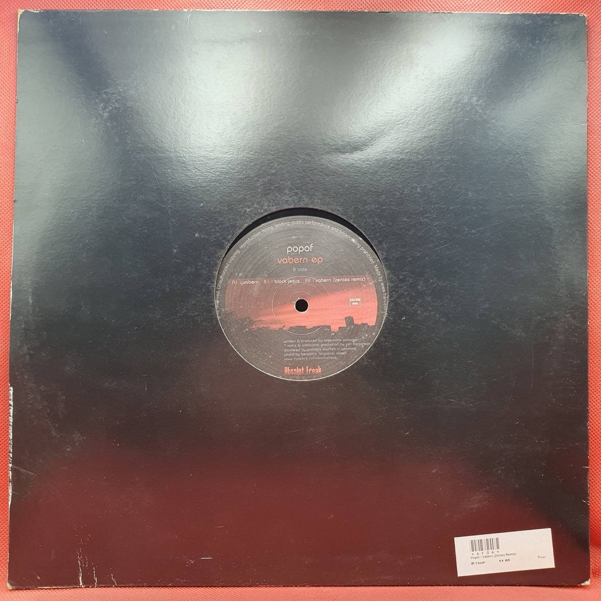 Popof ‎– Vabern EP - Vinyl Store Online