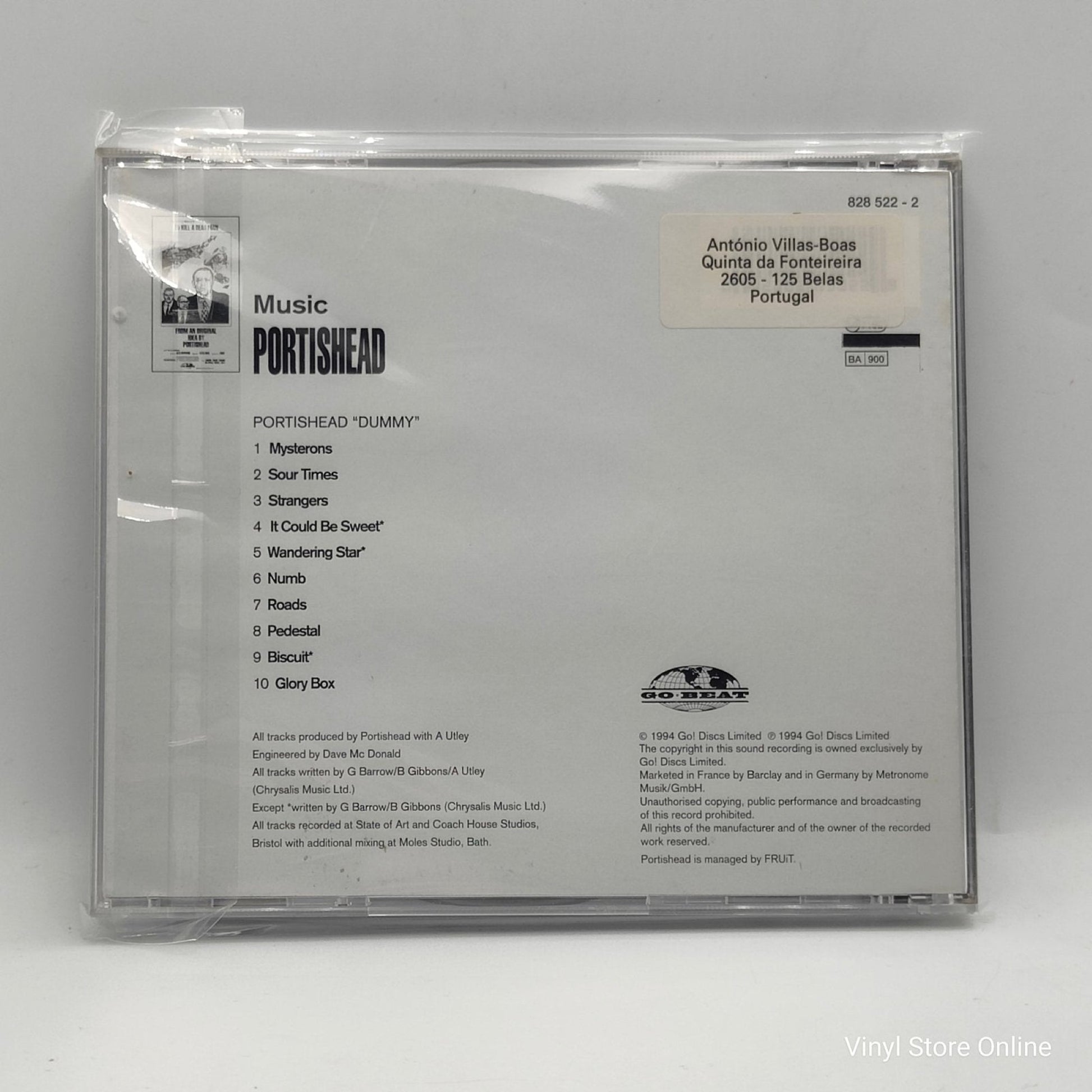 Portishead ‎– Dummy - Vinyl Store Online