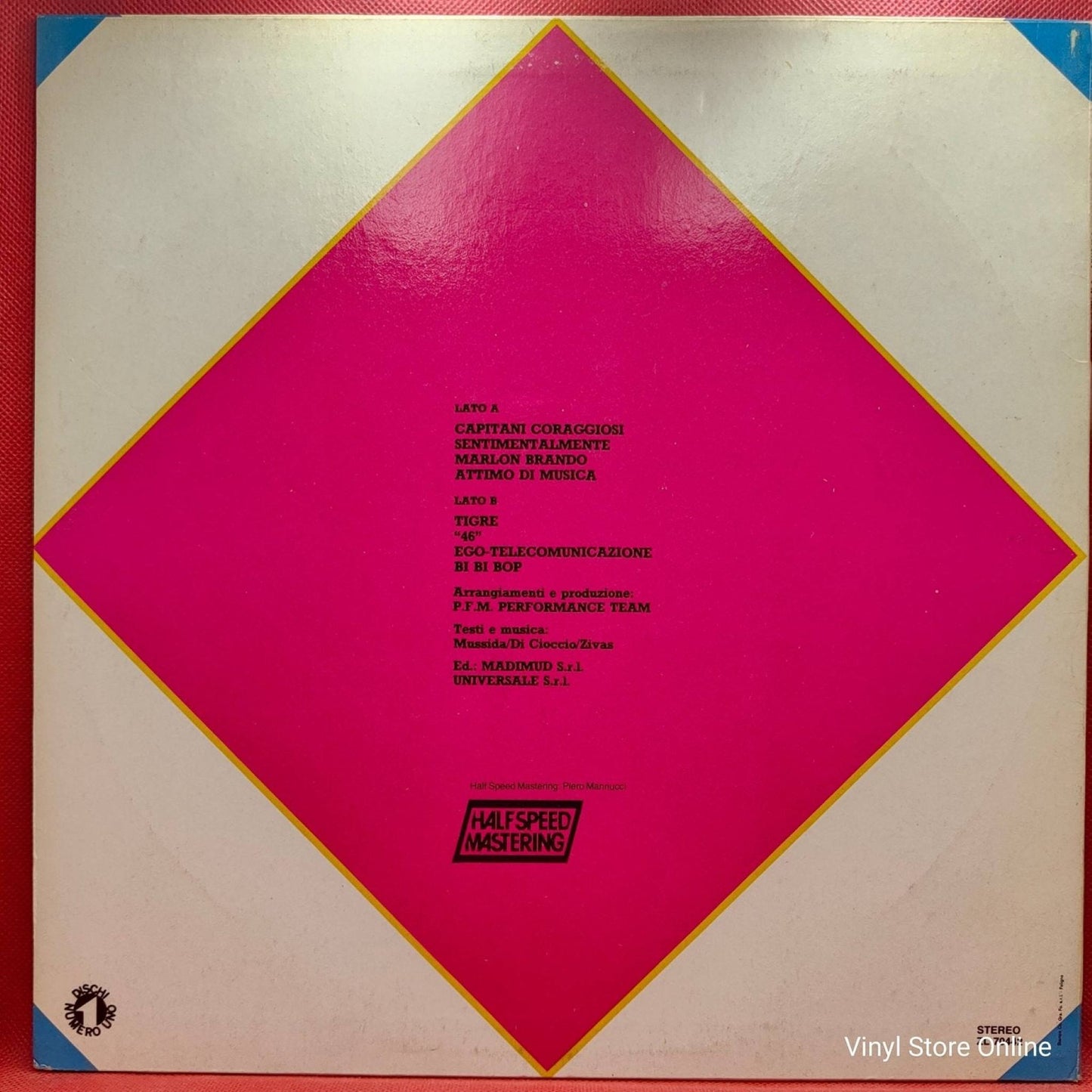 Premiata Forneria Marconi ‎– PFM? PFM! - Vinyl Store Online