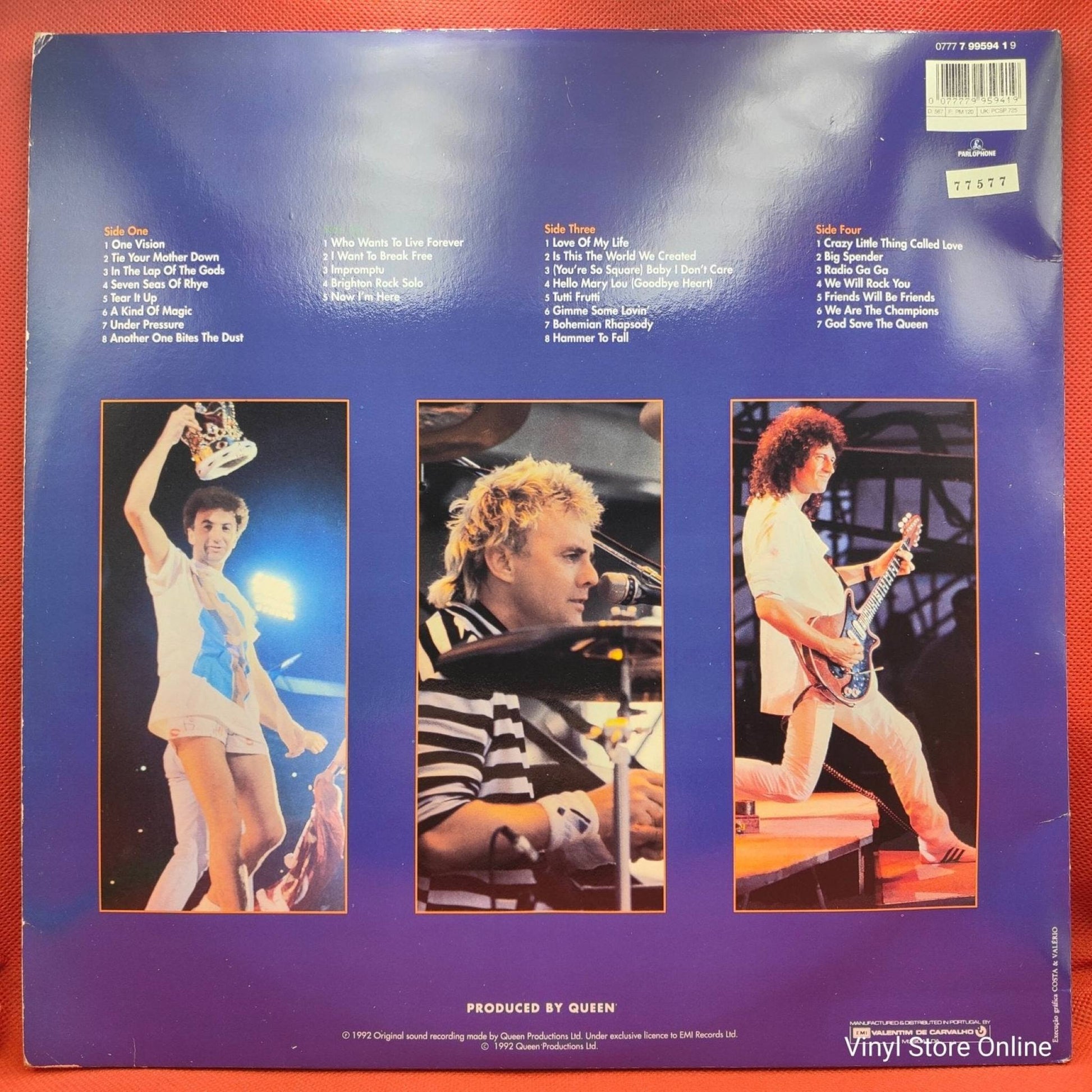 Queen ‎– Live At Wembley '86 - Vinyl Store Online