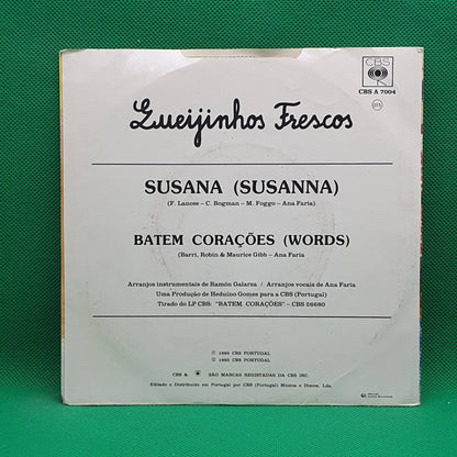 Queijinhos Frescos ‎– Susana / Batem Corações - Vinyl Store Online