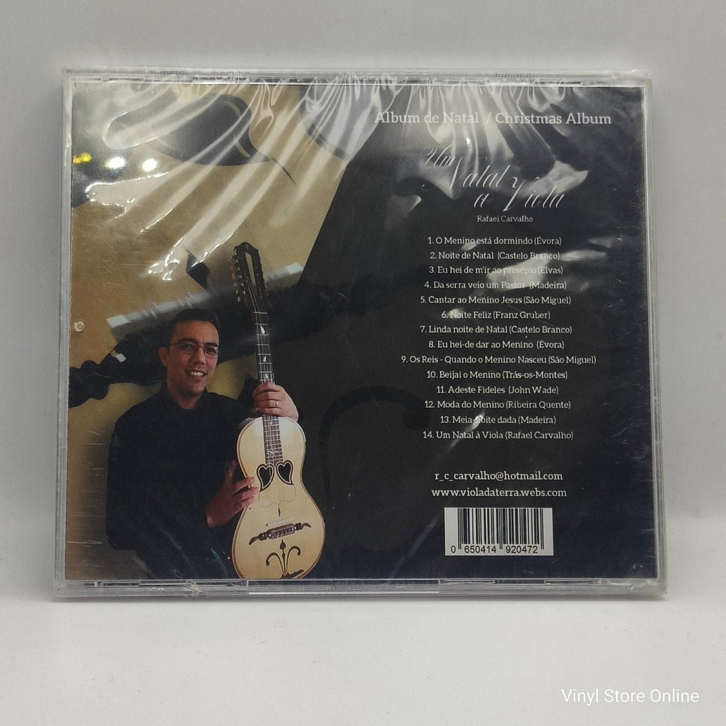 Rafael Carvalho - Um Natal à Viola - Vinyl Store Online