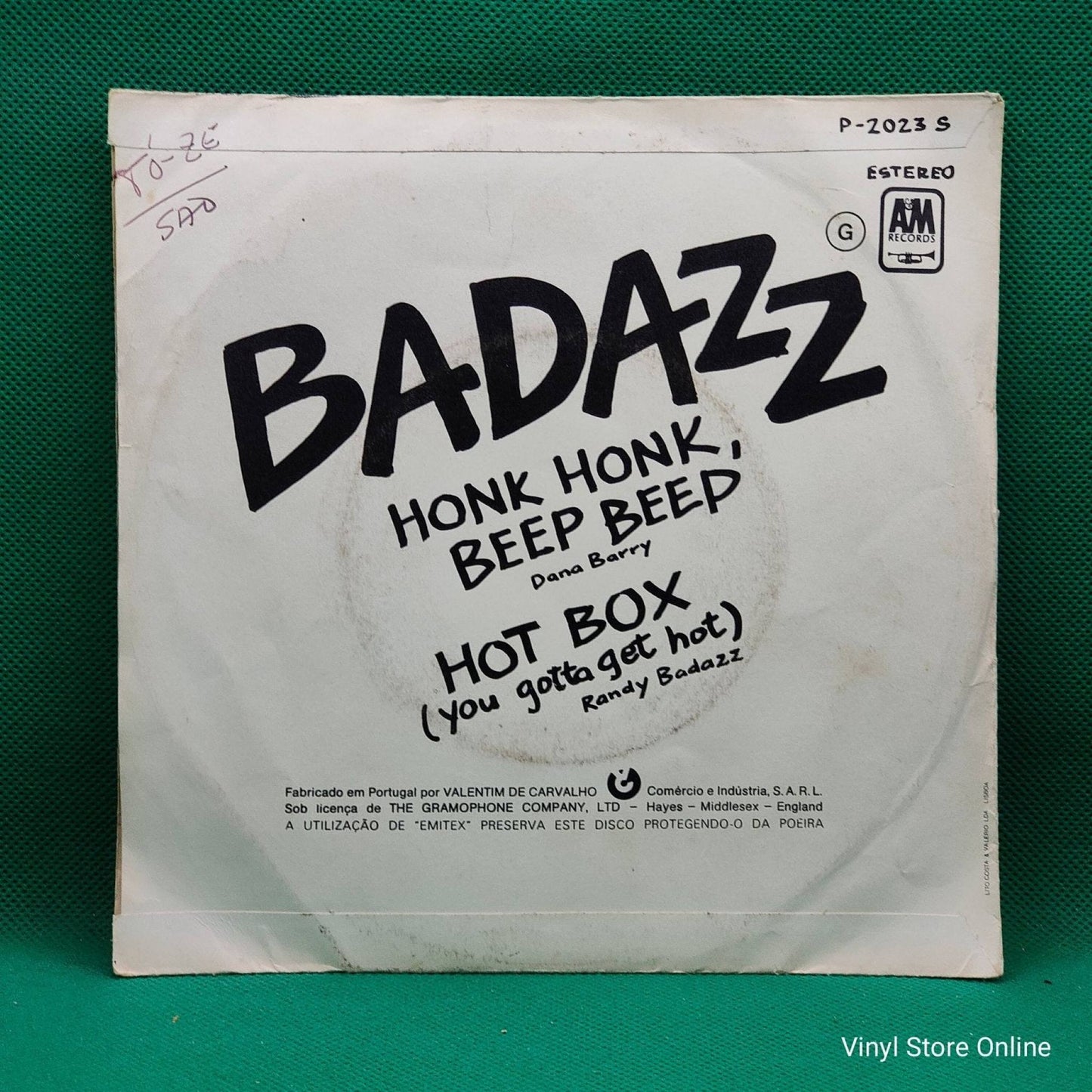 Randy Badazz ‎– Honk Honk Beep Beep - Vinyl Store Online