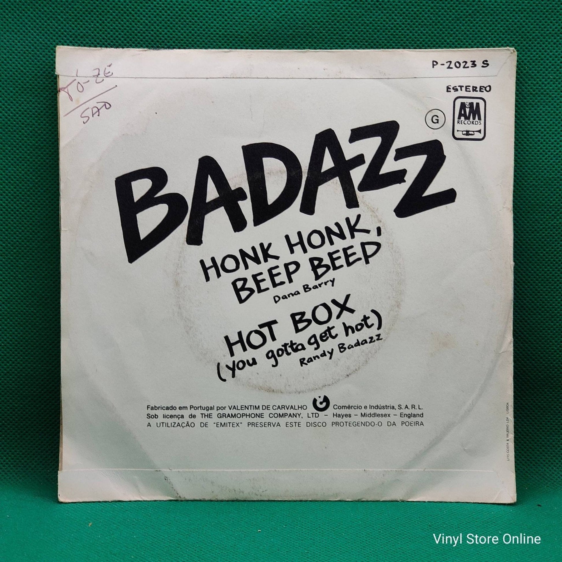 Randy Badazz ‎– Honk Honk Beep Beep - Vinyl Store Online