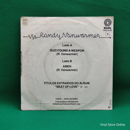 Randy Vanwarmer ‎– Suzi Found A Weapon - Vinyl Store Online