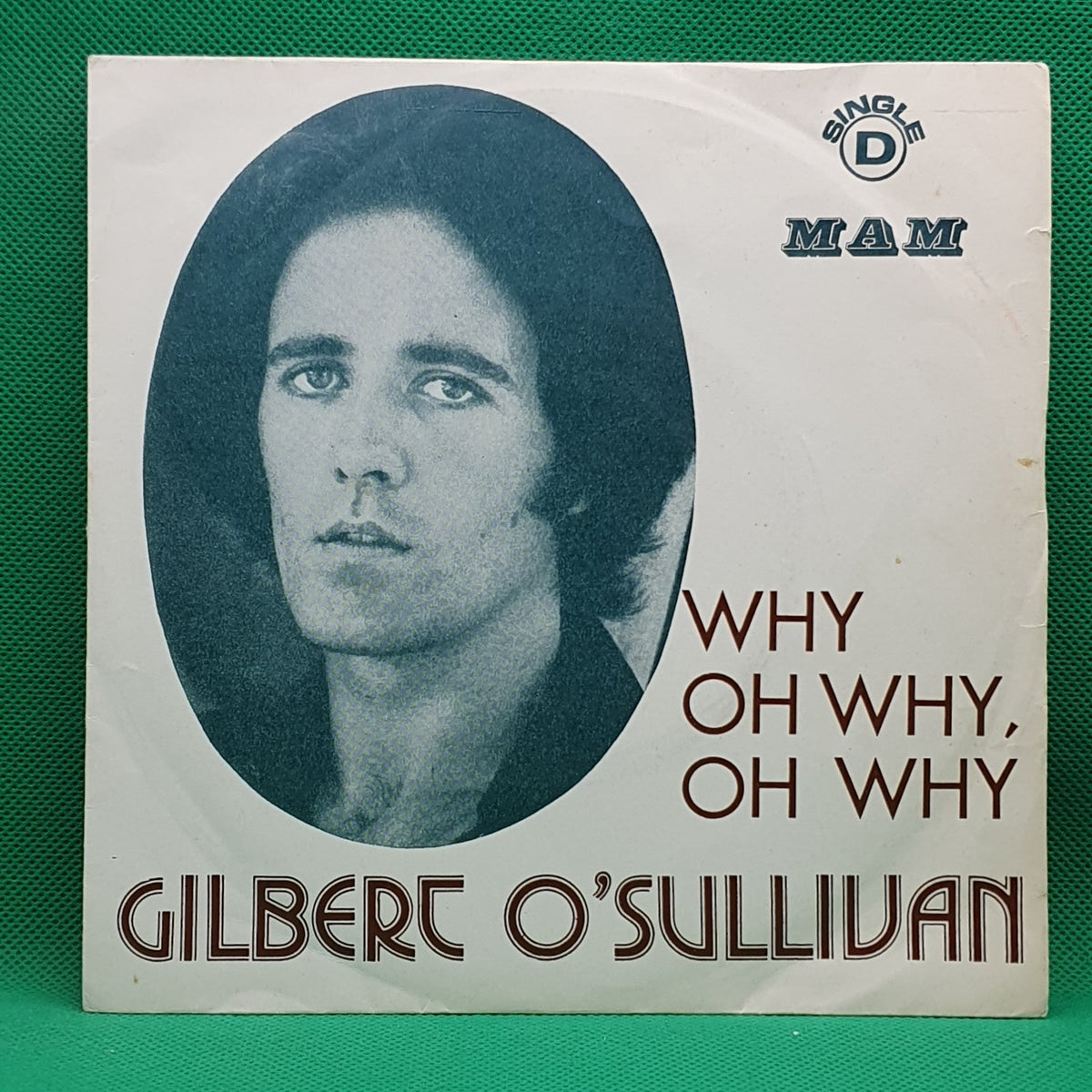 Gilbert O'Sullivan - Why, Oh Why, Oh Why (SP) · fotografia 1 · VSO#1000-2534