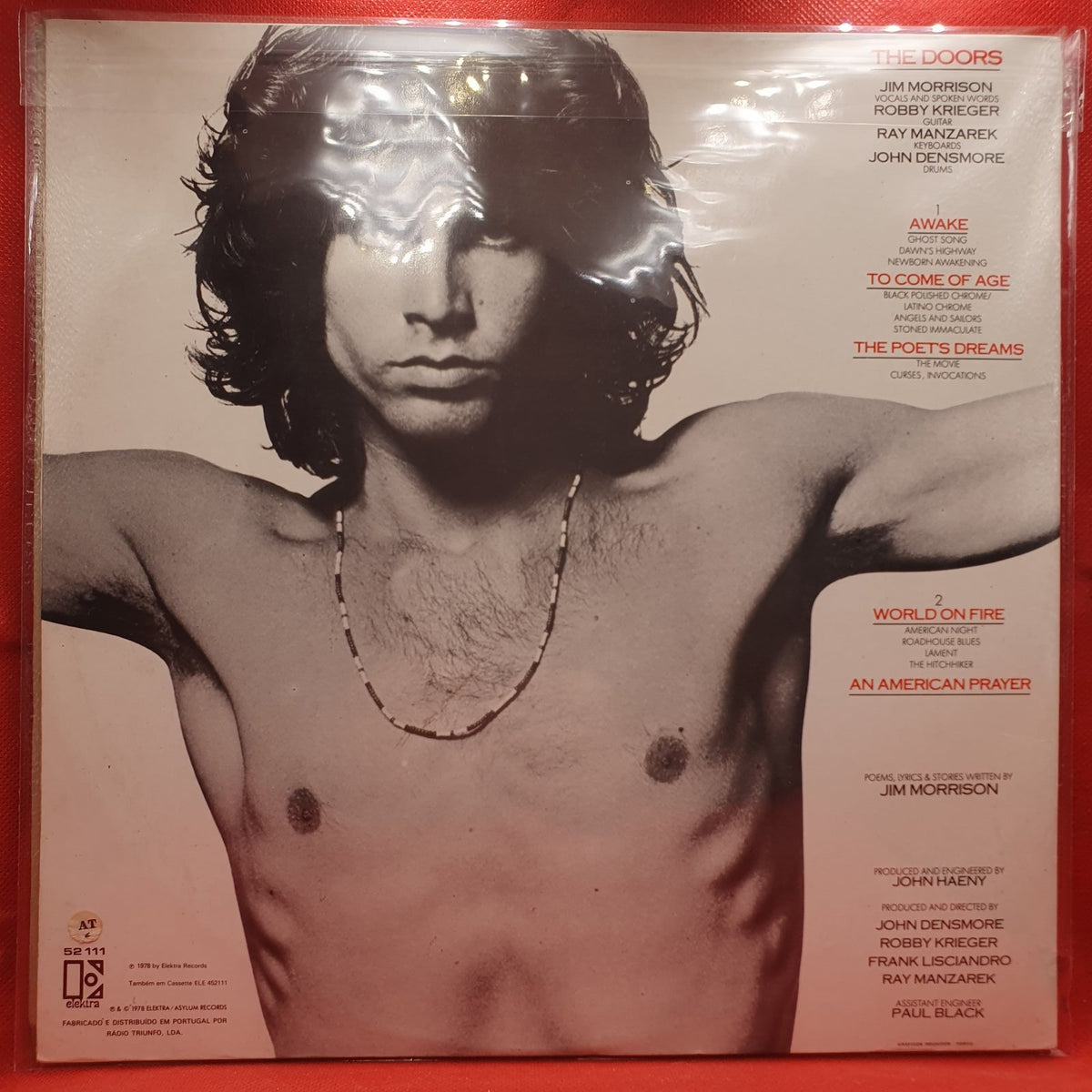 Jim Morrison Music By The Doors - An American Prayer (LP) · fotografia 2 · VSO#1018-2701