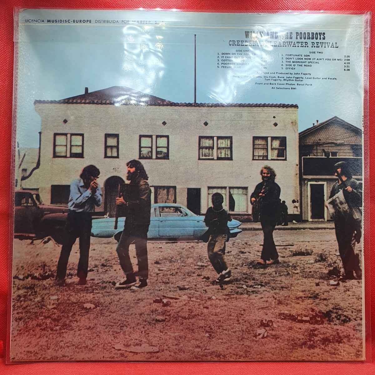 Creedence Clearwater Revival - Willy And The Poor Boys (LP) · fotografia 2 · VSO#1039-2655