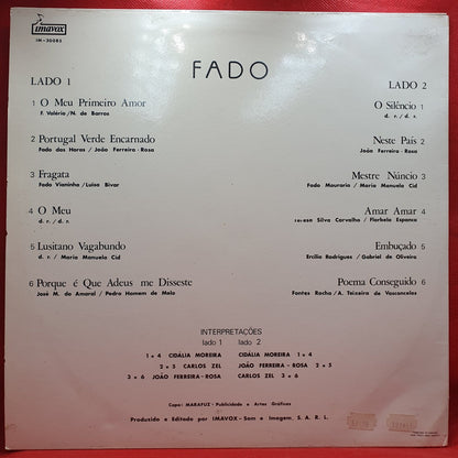 Various - Fado (LP) · fotografia 2 · VSO#1088-2807