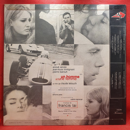 Francis Lai - Un Homme Et Une Femme (Bande Originale Du Film De Claude Lelouch) (LP) · fotografia 2 · VSO#1117-2927