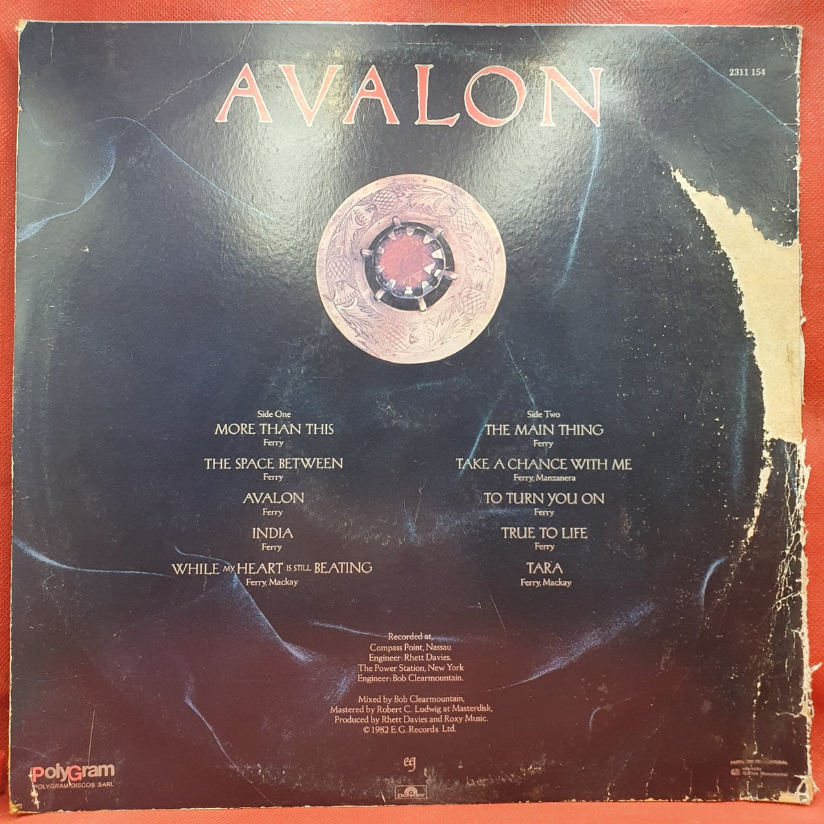 Roxy Music - Avalon (LP) · fotografia 2 · VSO#1137-2887