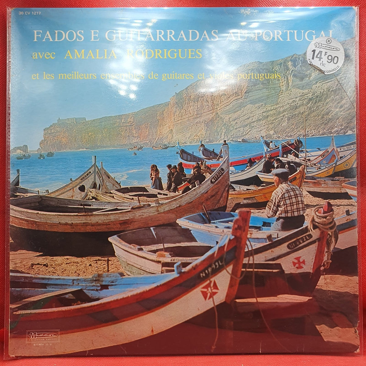 Amalia Rodrigues - Fados E Guitarradas Au Portugal Avec Amalia Rodrigues Et Les Meilleurs Ensembles De Guitares Et Violes Portugais (LP) · fotografia 1 · VSO#1144-2872