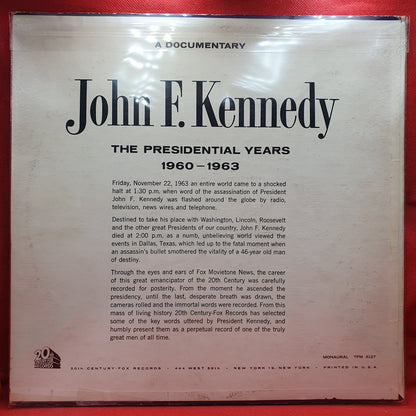 John F. Kennedy - The Presidential Years 1960-1963 (A Documentary) (LP) · fotografia 2 · VSO#1183-2967