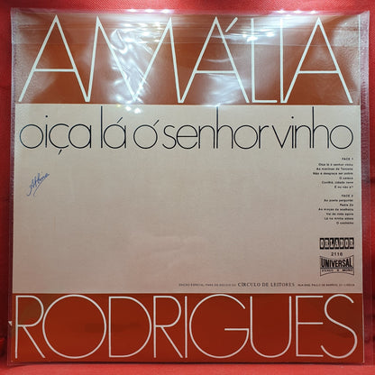 Amália Rodrigues - Oiça Lá Ó Senhor Vinho (LP) · fotografia 2 · VSO#1184-2965