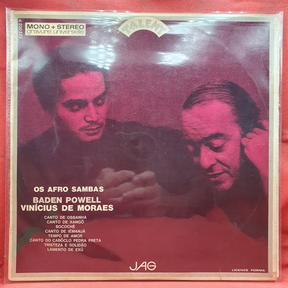 Baden Powell & Vinicius De Moraës - Os Afro Sambas (LP) · fotografia 1 · VSO#1185-2962