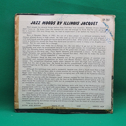 Illinois Jacquet - Jazz Moods (EP) · fotografia 2 · VSO#1343-3551