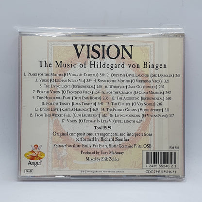 Hildegard Von Bingen - Richard Souther - Vision: The Music Of Hildegard Von Bingen (CD) · fotografia 2 · VSO#1355-3517