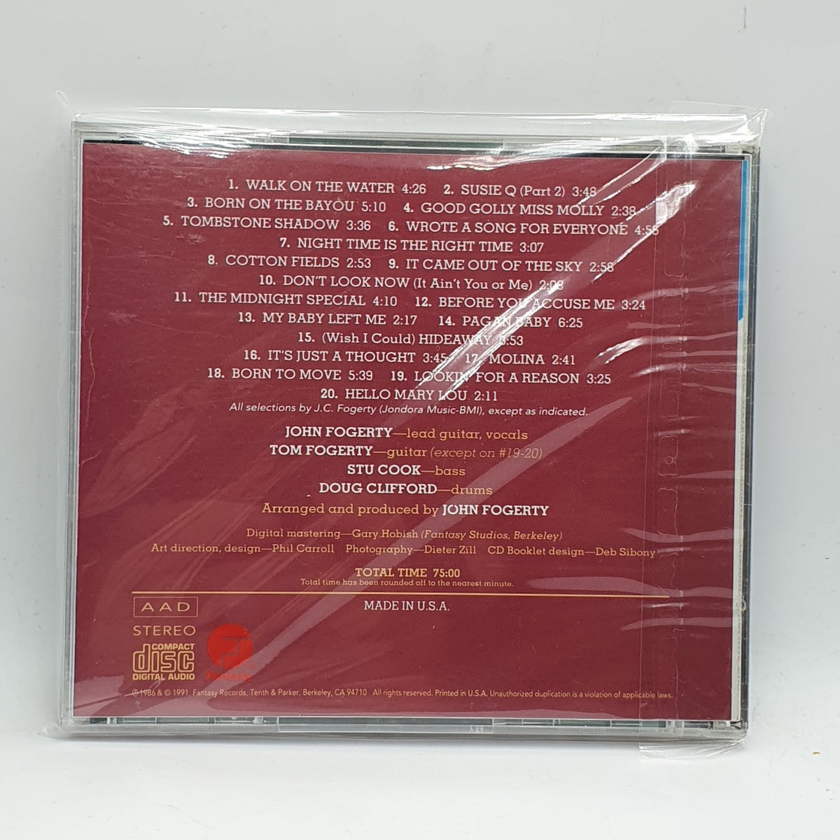 Creedence Clearwater Revival - Chronicle Volume Two (Twenty Great CCR Classics) (CD) · fotografia 2 · VSO#1358-3508