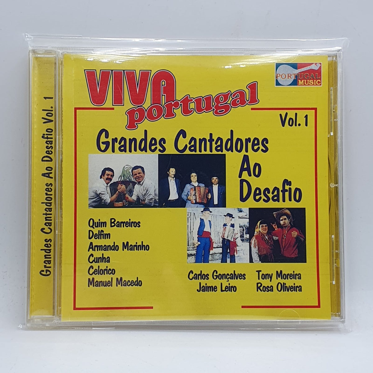 Various - Viva Portugal Grandes Cantadores Ao Desafio Vol 1 (CD) · fotografia 1 · VSO#1363-3492