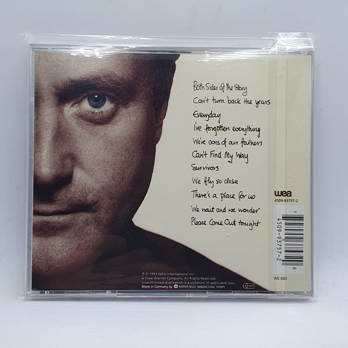 Phil Collins - Both Sides (CD) · fotografia 2 · VSO#1369-3475
