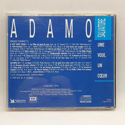 Salvatore Adamo - Une Voix, Un Cœur (3xCD) · fotografia 5 · VSO#1378-3445