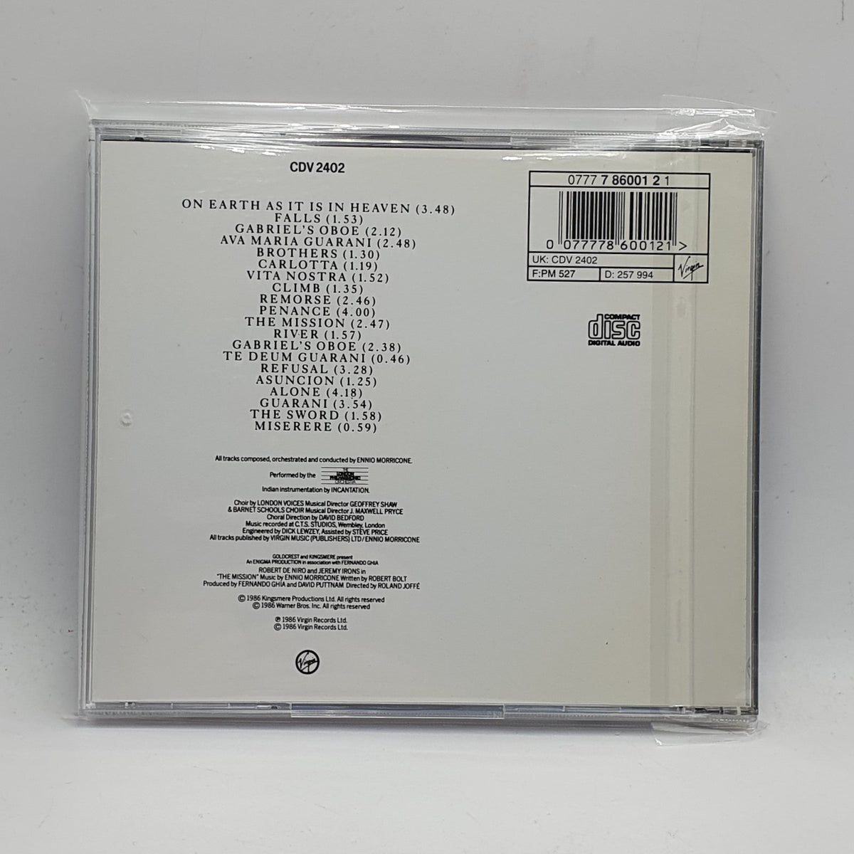 Ennio Morricone - The Mission (Original Soundtrack From The Film) (CD) · fotografia 2 · VSO#1384-3423