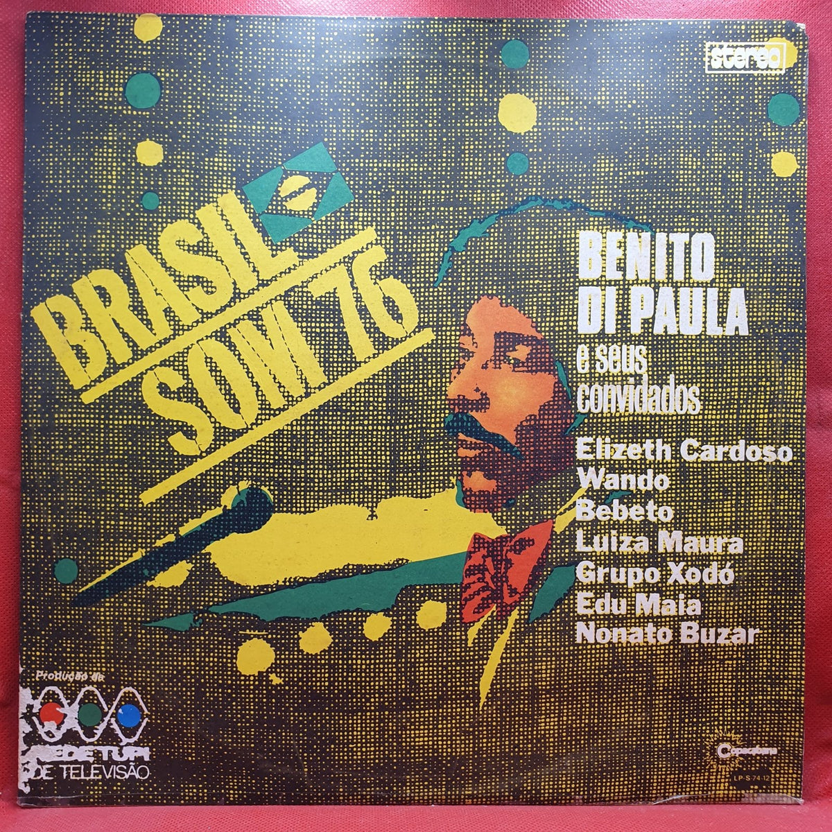 Benito Di Paula - Brasil Som 76 (LP) · fotografia 1 · VSO#1404-3721