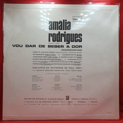 Amália Rodrigues - Vou Dar De Beber À Dor (LP) · fotografia 2 · VSO#1420-3688