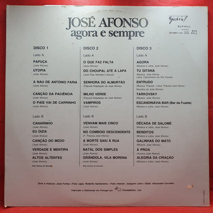 José Afonso - Agora E Sempre (3xLP) · fotografia 2 · VSO#1427-3678