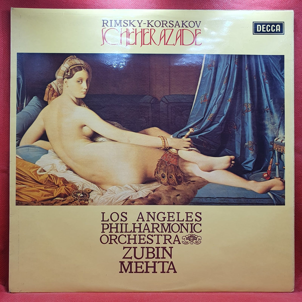 Rimsky-Korsakoff / Mehta*, The Los Angeles Philharmonic Orchestra - Scheherazade (LP) · fotografia 1 · VSO#1431-3669