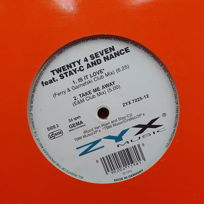 Twenty 4 Seven Featuring Stay-C And Nance - Take Me Away (Maxis) · fotografia 2 · VSO#1453-3626
