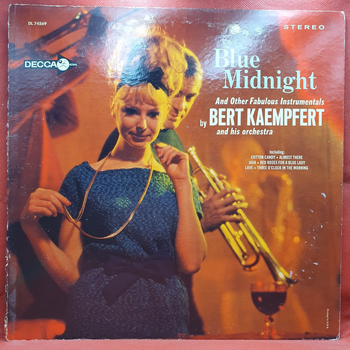 Bert Kaempfert And His Orchestra - Blue Midnight (And Other Fabulous Instrumentals) (LP) · fotografia 1 · VSO#1524-3829