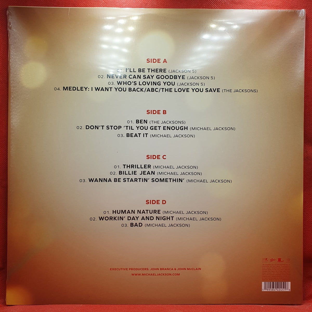 Michael Jackson - Michael (Songs From The Motion Picture) (2xLP) · fotografia 2 · VSO#1577-4051