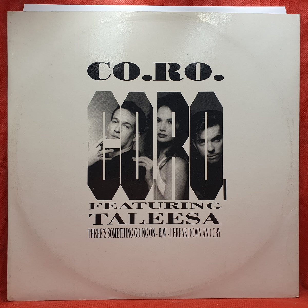 CO.RO. - There's Something Going On / I Break Down And Cry (Maxis) · fotografia 1 · VSO#1603-3999