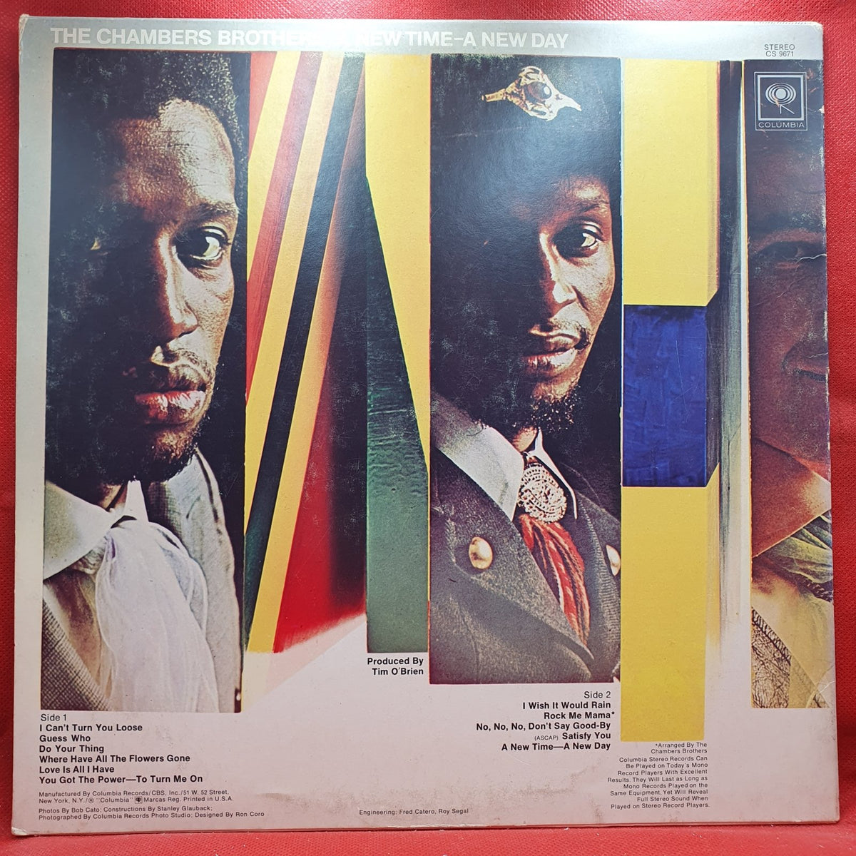 The Chambers Brothers - A New Time - A New Day (LP) · fotografia 2 · VSO#1643-3914
