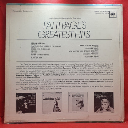 Patti Page - Patti Page's Greatest Hits (LP) · fotografia 2 · VSO#1670-3852