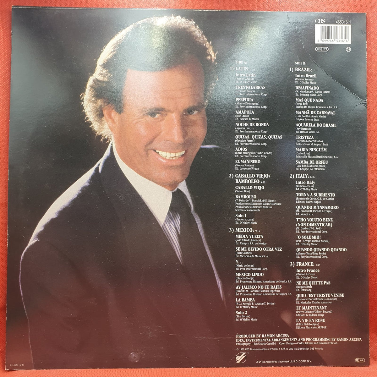 Julio Iglesias - Raices (LP) · fotografia 2 · VSO#1676-4276