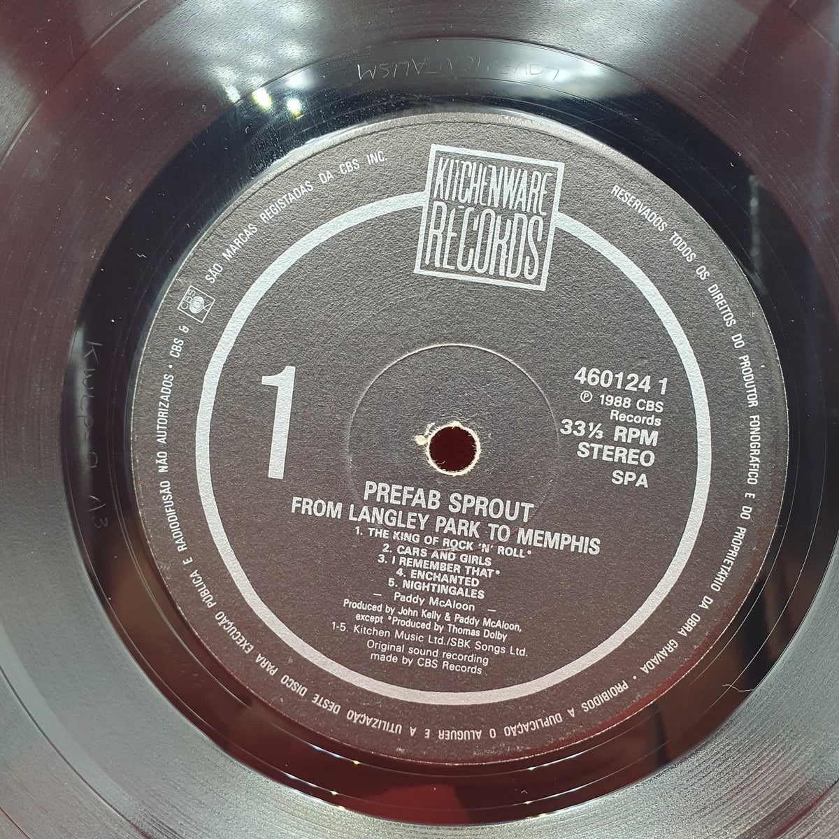 Prefab Sprout - From Langley Park To Memphis (LP) · fotografia 2 · VSO#1690-4248