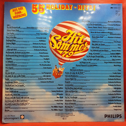 Various - Hitsommer '79 - 55 Holiday - Hits! (2xLP) · fotografia 2 · VSO#1691-4246