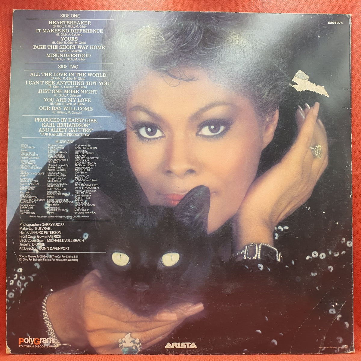 Dionne Warwick - Heartbreaker (LP) · fotografia 2 · VSO#1698-4232