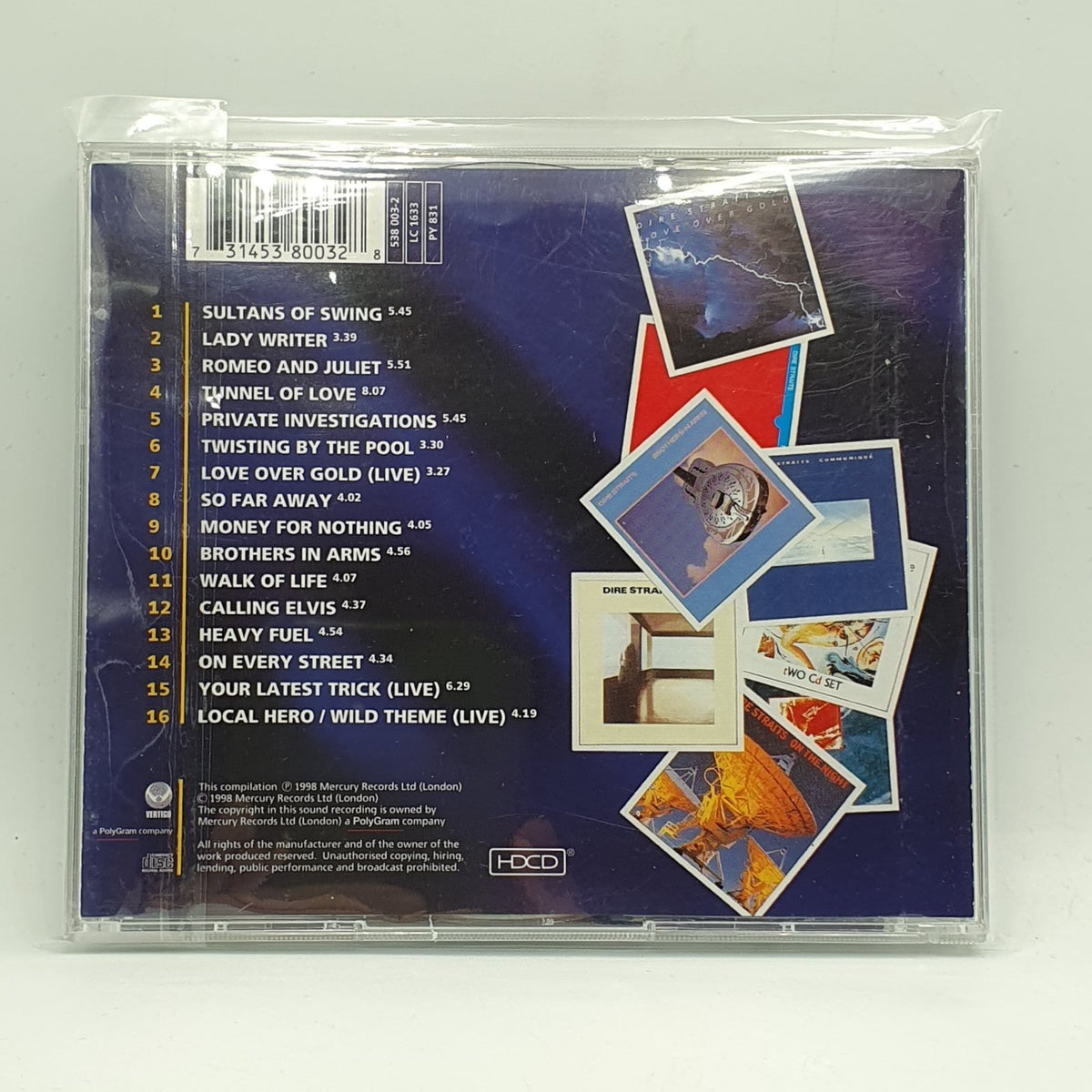 Dire Straits - Sultans Of Swing (The Very Best Of Dire Straits) (CD) · fotografia 2 · VSO#1711-4199