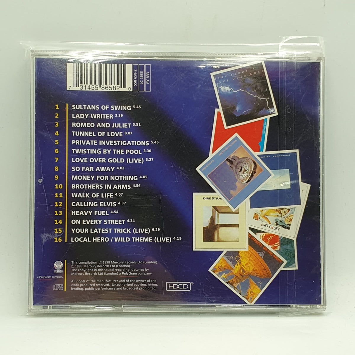 Dire Straits - Sultans Of Swing (The Very Best Of Dire Straits) (CD) · fotografia 2 · VSO#1712-4196