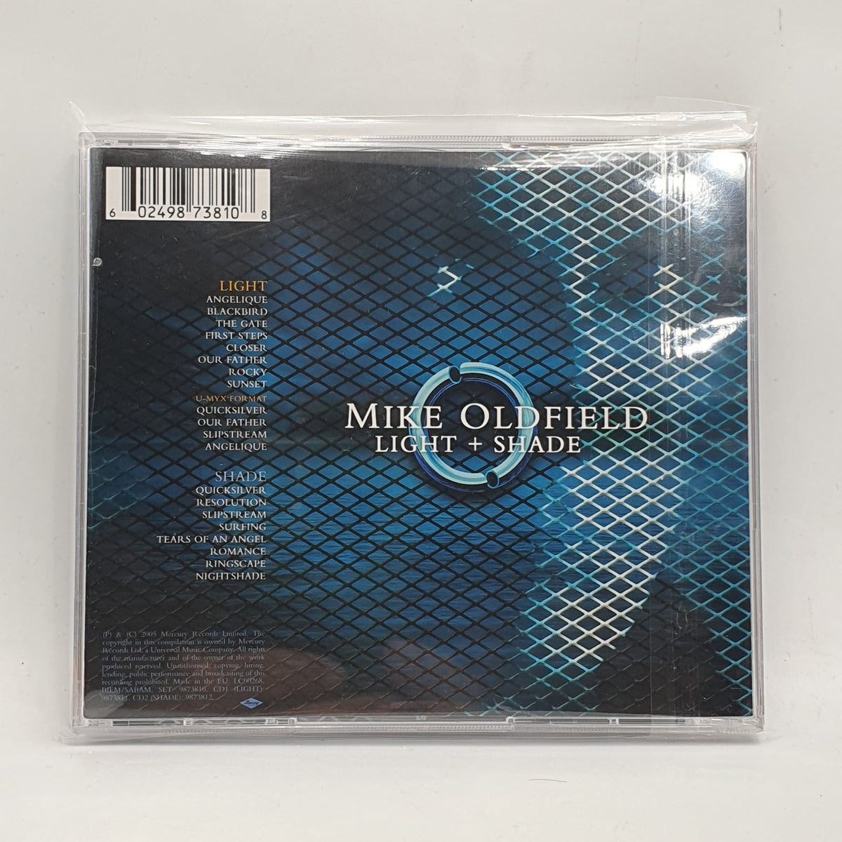 Mike Oldfield - Light + Shade (CD) · fotografia 2 · VSO#1737-4115