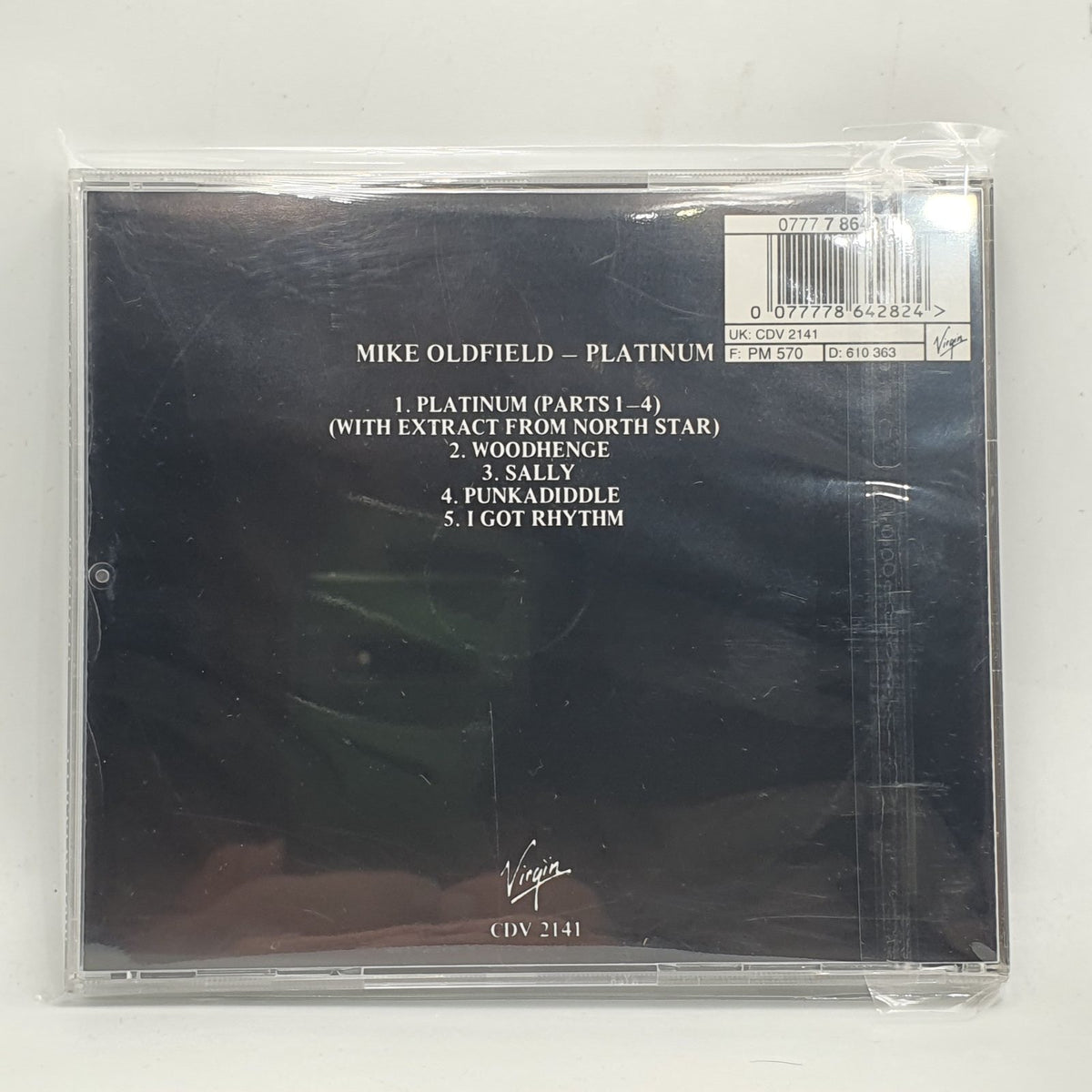Mike Oldfield - Platinum (CD) · fotografia 2 · VSO#1738-4112