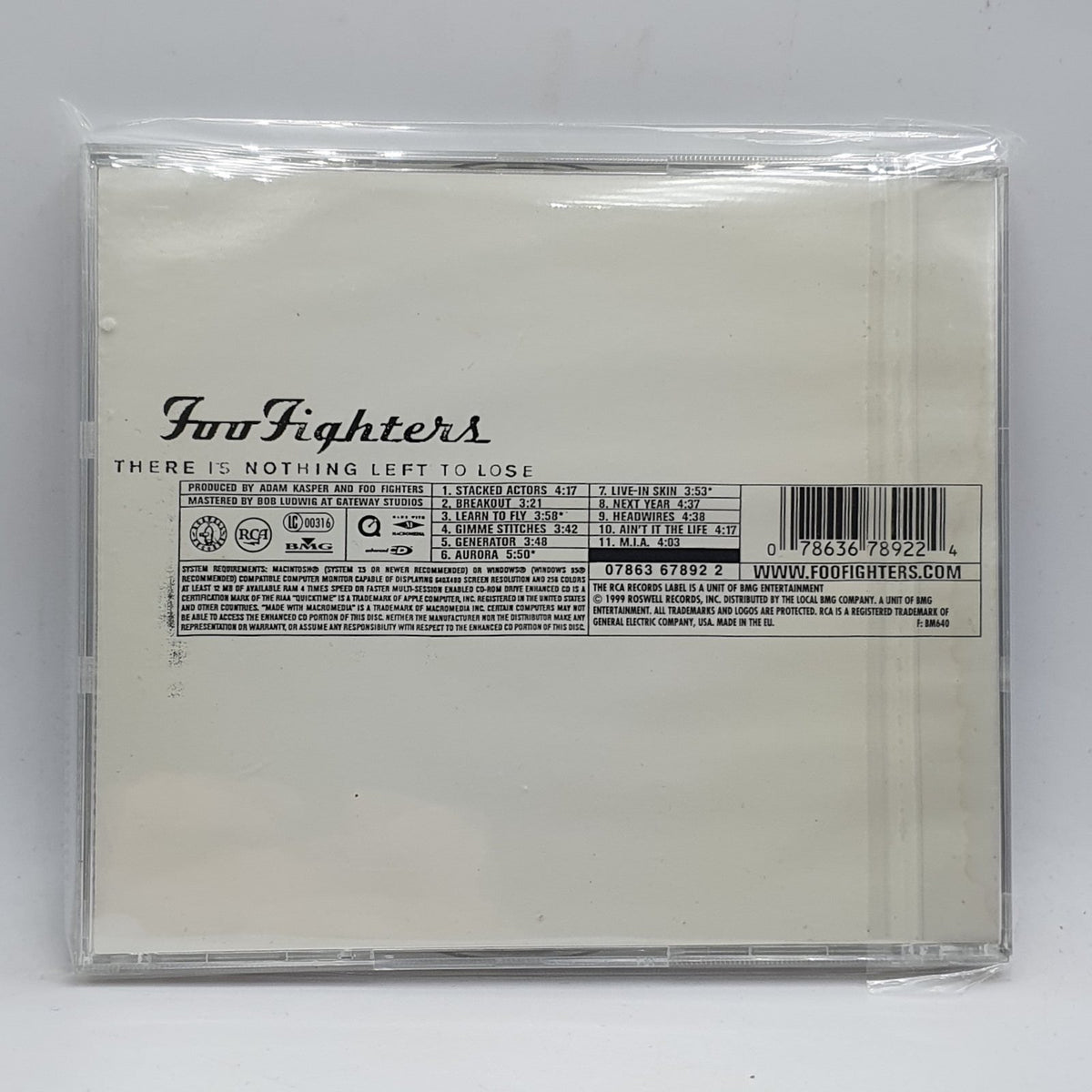 Foo Fighters - There Is Nothing Left To Lose (CD) · fotografia 2 · VSO#1769-4320