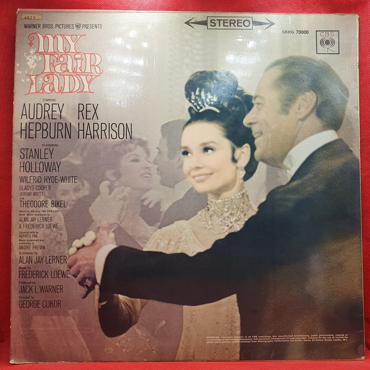 Audrey Hepburn, Rex Harrison - My Fair Lady (LP) · fotografia 2 · VSO#1806-4486