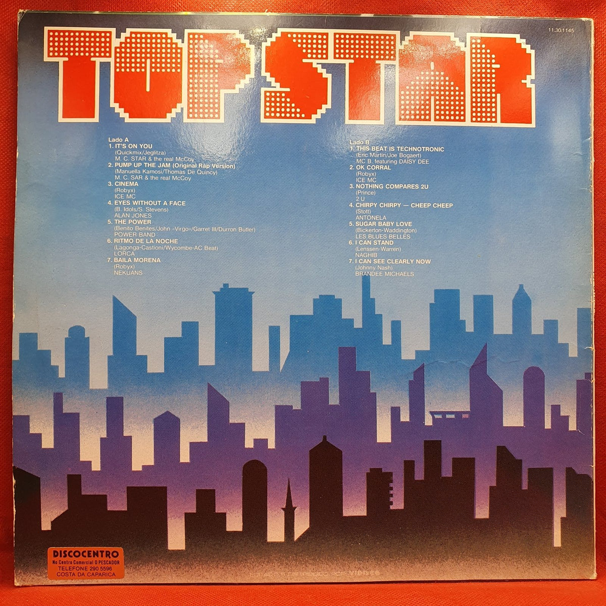 Various - Top Star - P'ra Star E Curtir (LP) · fotografia 2 · VSO#1819-4460