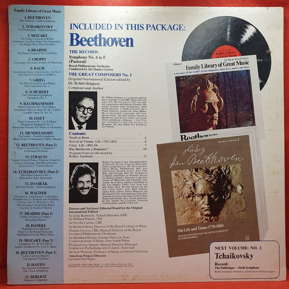 Beethoven - The Pastoral - Sixth Symphony (LP) · fotografia 2 · VSO#1822-4454