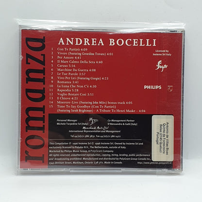 Andrea Bocelli - Romanza (CD) · fotografia 2 · VSO#1850-4720