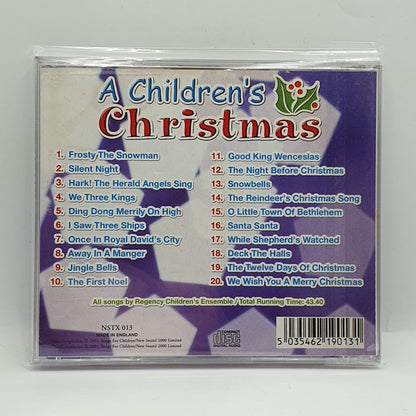 Regency Children's Ensemble - A Children's Christmas (A Collection Of Childrens All-Time Favourites) (CD) · fotografia 2 · VSO#1863-4680